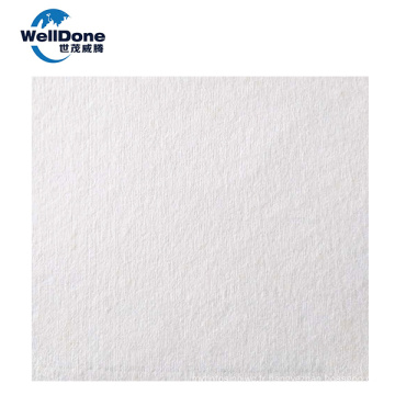 CE 40gsm Hygiène Spunlace Non tissé pour papier humide